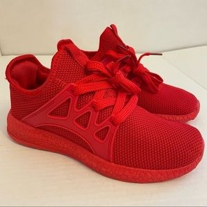 Kids Athletic Walking Running Tennis Shoes Fashion Sneaker Sz 4.5